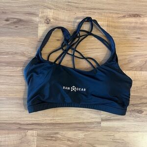 Black Rawgear Sports Bra